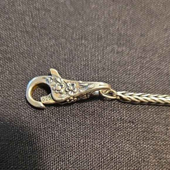 Trollbeads Sterling Silver Foxtail Bracelet - Picture 3 of 8